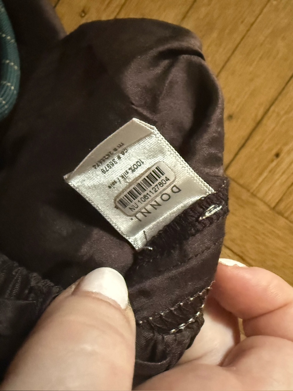 Donni taffeta track pants brown - Picture 5 of 6